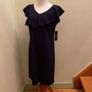 NWT Navy New York Clothing Company dress. Size 8